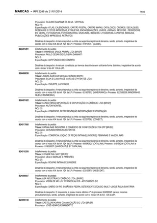 RPI - Marcas 2246 "Vervs Consultoria" 