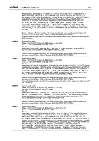 RPI - Marcas 2246 "Vervs Consultoria" 