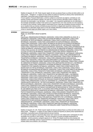 RPI - Marcas 2246 "Vervs Consultoria" 