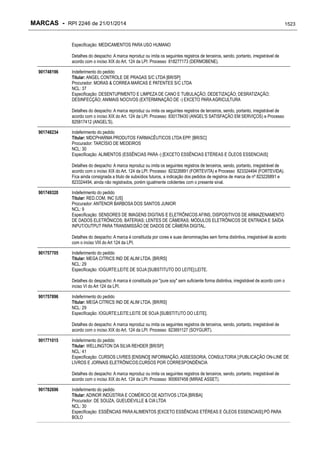 RPI - Marcas 2246 "Vervs Consultoria" 