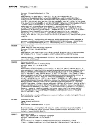 RPI - Marcas 2246 "Vervs Consultoria" 