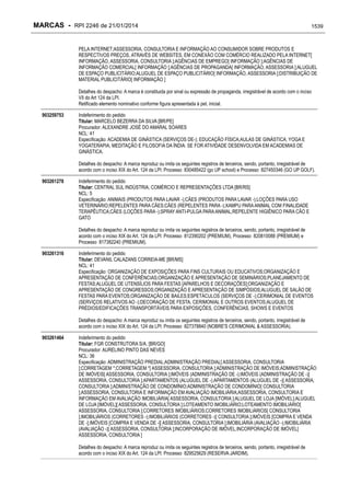 RPI - Marcas 2246 "Vervs Consultoria" 