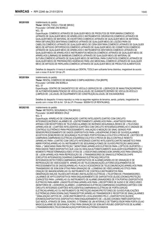 RPI - Marcas 2246 "Vervs Consultoria" 