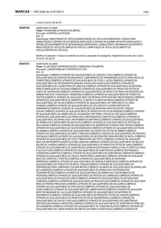 RPI - Marcas 2246 "Vervs Consultoria" 