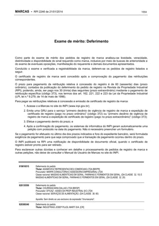 RPI - Marcas 2246 "Vervs Consultoria" 