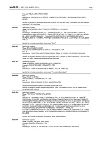 RPI - Marcas 2246 "Vervs Consultoria" 