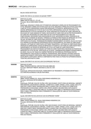 RPI - Marcas 2246 "Vervs Consultoria" 