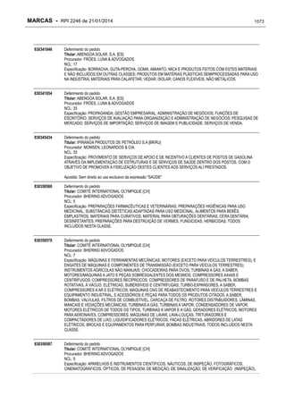 RPI - Marcas 2246 "Vervs Consultoria" 