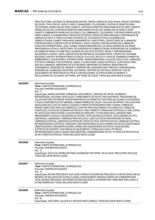 RPI - Marcas 2246 "Vervs Consultoria" 