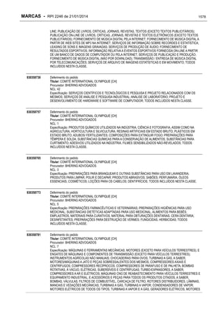 RPI - Marcas 2246 "Vervs Consultoria" 