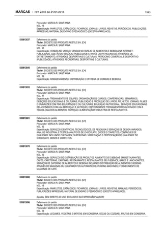 RPI - Marcas 2246 "Vervs Consultoria" 