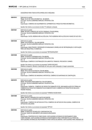 RPI - Marcas 2246 "Vervs Consultoria" 