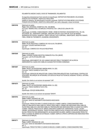 RPI - Marcas 2246 "Vervs Consultoria" 