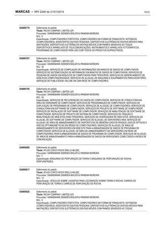 RPI - Marcas 2246 "Vervs Consultoria" 