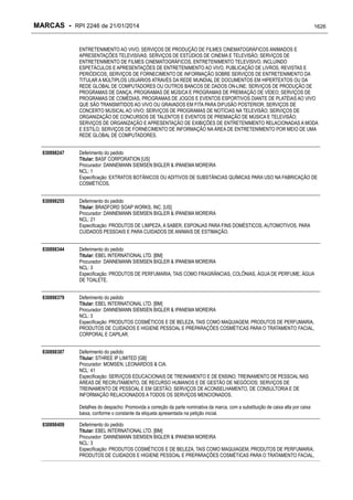 RPI - Marcas 2246 "Vervs Consultoria" 