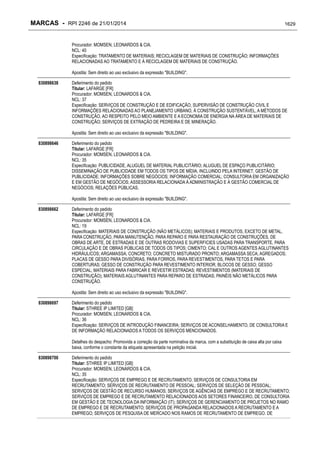 RPI - Marcas 2246 "Vervs Consultoria" 