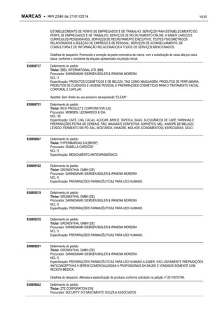 RPI - Marcas 2246 "Vervs Consultoria" 