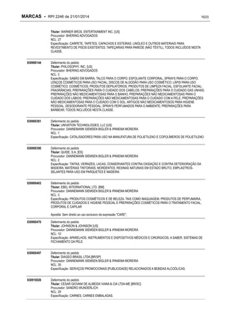 RPI - Marcas 2246 "Vervs Consultoria" 