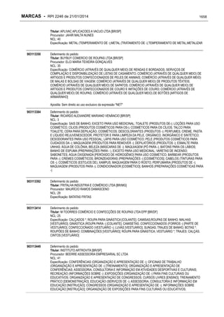 RPI - Marcas 2246 "Vervs Consultoria" 