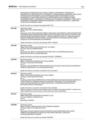 RPI - Marcas 2246 "Vervs Consultoria" 