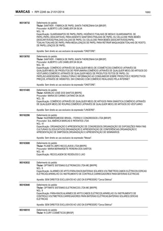 RPI - Marcas 2246 "Vervs Consultoria" 