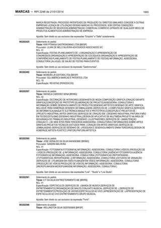 RPI - Marcas 2246 "Vervs Consultoria" 