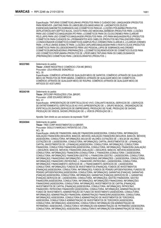 RPI - Marcas 2246 "Vervs Consultoria" 