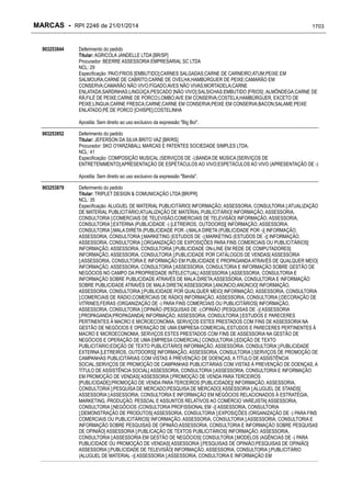 RPI - Marcas 2246 "Vervs Consultoria" 