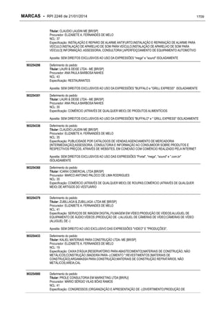 RPI - Marcas 2246 "Vervs Consultoria" 