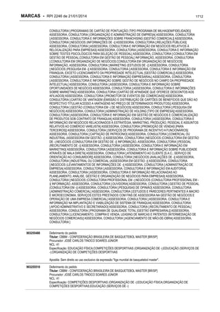 RPI - Marcas 2246 "Vervs Consultoria" 