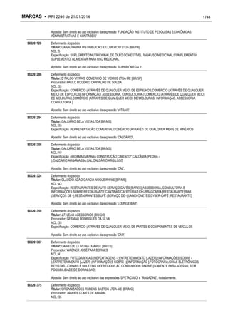 RPI - Marcas 2246 "Vervs Consultoria" 