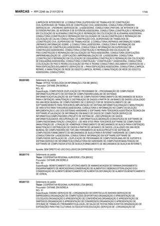 RPI - Marcas 2246 "Vervs Consultoria" 