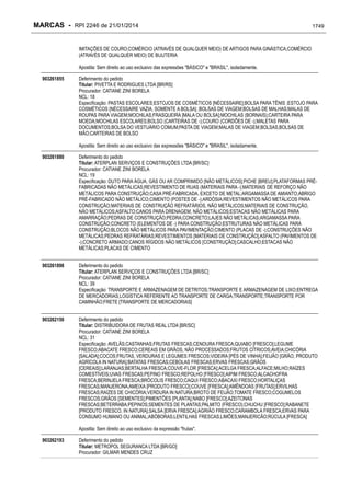 RPI - Marcas 2246 "Vervs Consultoria" 