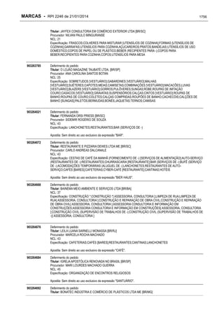 RPI - Marcas 2246 "Vervs Consultoria" 