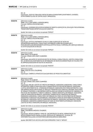 RPI - Marcas 2246 "Vervs Consultoria" 