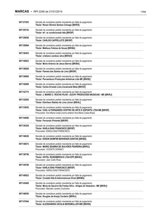 RPI - Marcas 2246 "Vervs Consultoria" 
