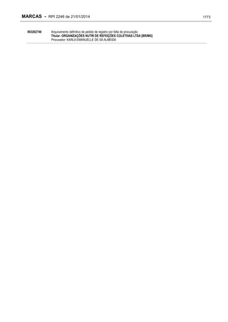 RPI - Marcas 2246 "Vervs Consultoria" 