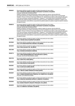 RPI - Marcas 2246 "Vervs Consultoria" 
