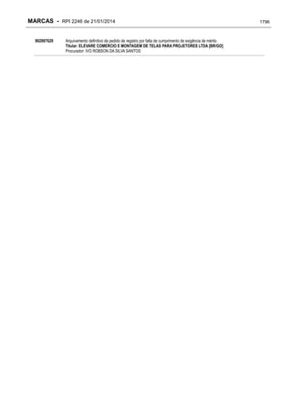 RPI - Marcas 2246 "Vervs Consultoria" 