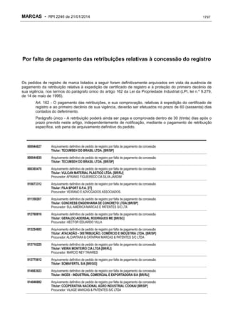 RPI - Marcas 2246 "Vervs Consultoria" 