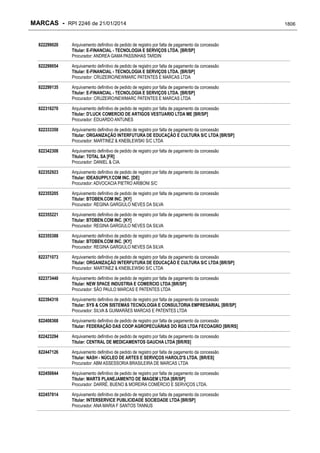 RPI - Marcas 2246 "Vervs Consultoria" 