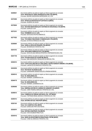 RPI - Marcas 2246 "Vervs Consultoria" 
