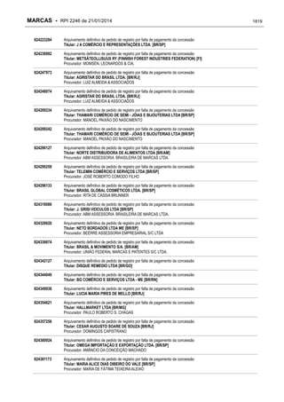 RPI - Marcas 2246 "Vervs Consultoria" 
