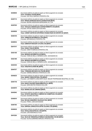 RPI - Marcas 2246 "Vervs Consultoria" 