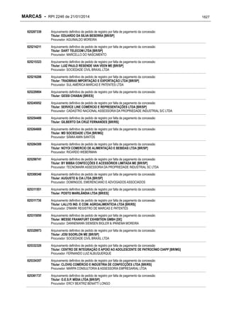 RPI - Marcas 2246 "Vervs Consultoria" 