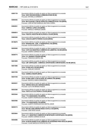 RPI - Marcas 2246 "Vervs Consultoria" 
