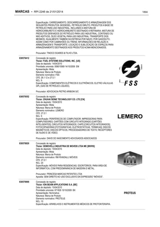 RPI - Marcas 2246 "Vervs Consultoria" 