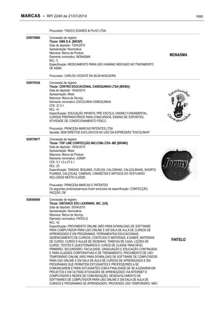 RPI - Marcas 2246 "Vervs Consultoria" 