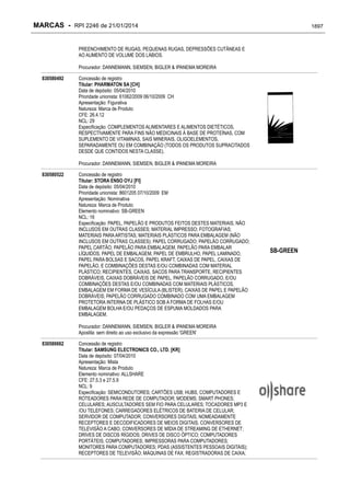 RPI - Marcas 2246 "Vervs Consultoria" 