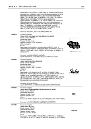 RPI - Marcas 2246 "Vervs Consultoria" 